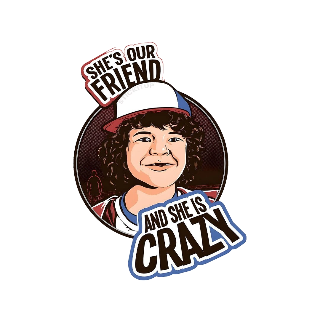 She's Our Friend Sticker